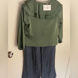 NWT OOPSIE DAISY girls outfit size 10